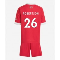 Liverpool Andrew Robertson #26 Domáci Detský futbalový dres 2025-26 Krátky Rukáv (+ trenírky)